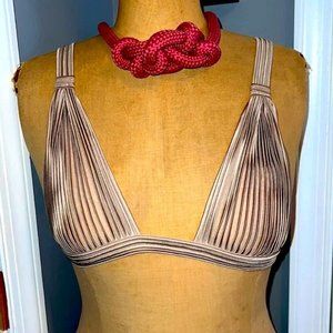 La Perla Tulle Nervures Triangle Bra